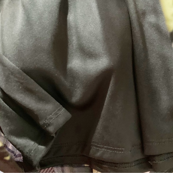 Potter’s Pot Floral Off The Shoulder Lined Dress Sheer Bell Sleeves with Ruffles - Picture 8 of 9